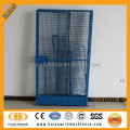 welded wire mesh elevator shaft safety gate